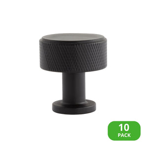 10-Pack Kent Knurled 1-1/8" Knob