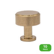 10-Pack Kent Knurled 1-1/8" Knob