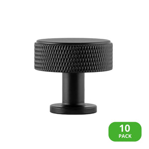 10-Pack Kent Knurled 1-3/8" Knob