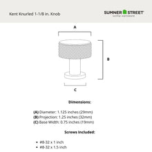 Kent Knurled Knob