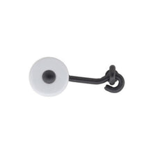 Perennial 2-1/2" White Ceramic Cabinet Latch