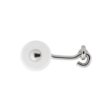 Perennial 2-1/2" White Ceramic Cabinet Latch