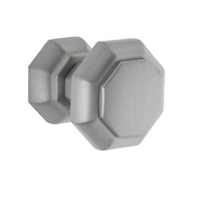 Octagon 1-1/18" Knob Satin Nickel