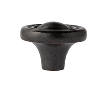 Classic 1-1/4" Round Knob Antique Brass