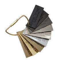Finish Sample Chip Set