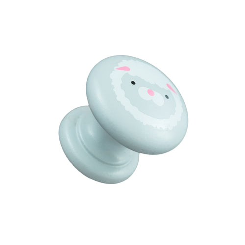 Hand Painted Lamb Knob