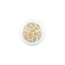 Hand Painted Giraffe Print Knob